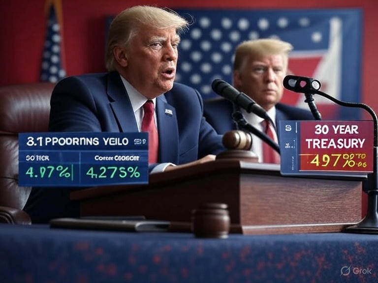 10 Year Treasury Yield Rises as Tariff Ruling Adds Pressure to U.S. Debt Markets