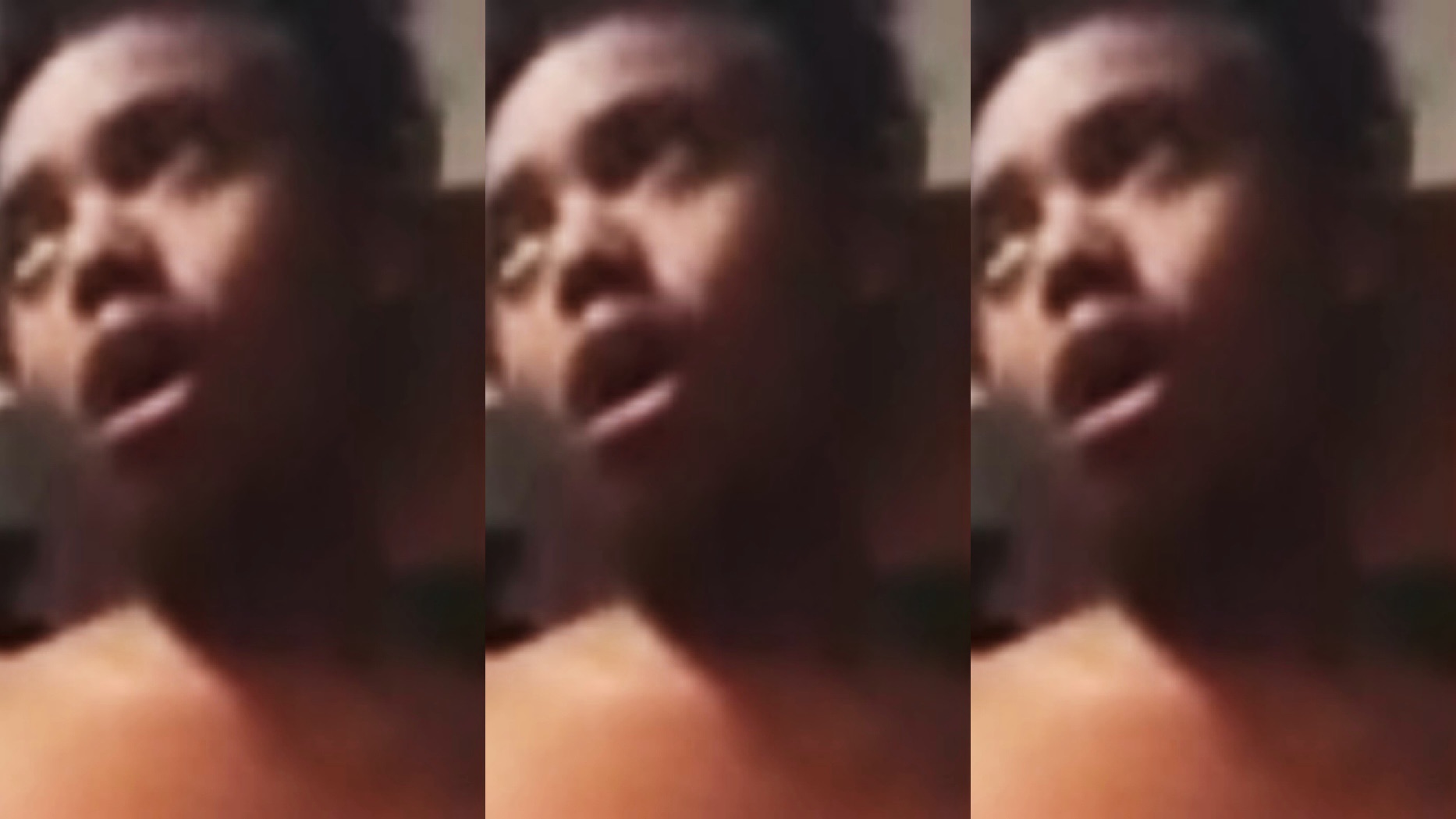 Content creator with side chick video