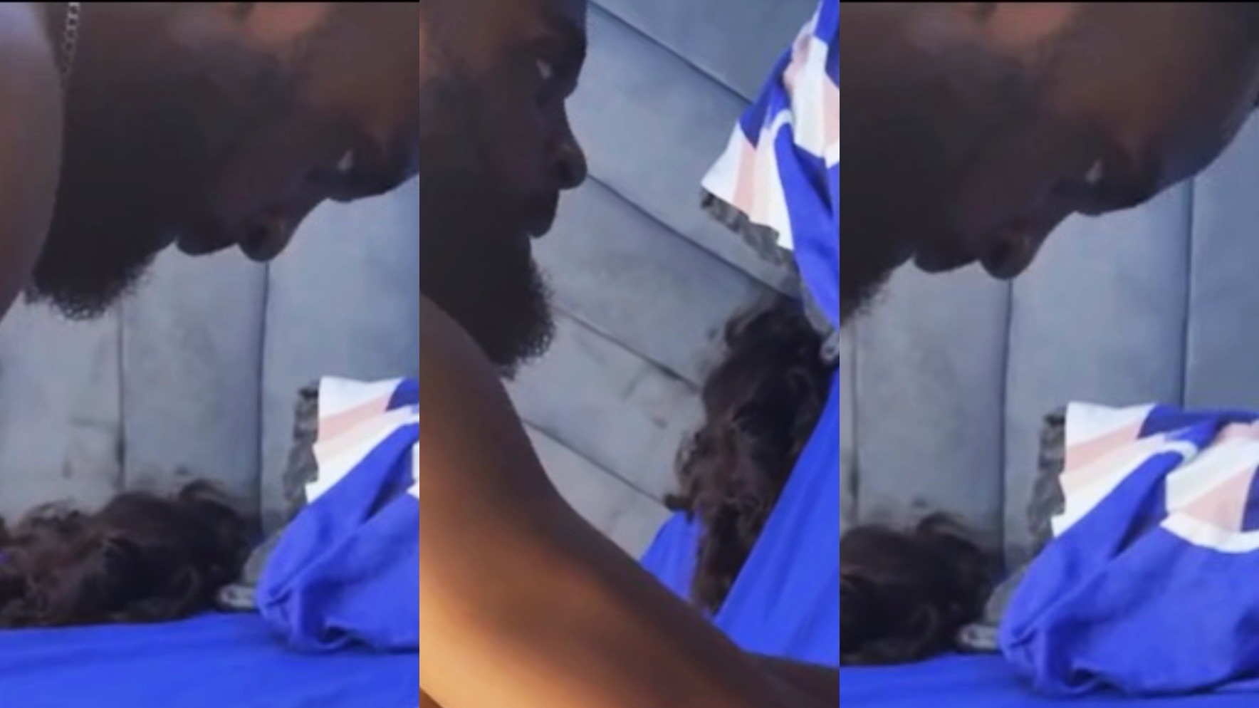 Fridge repairer with a female client’s video