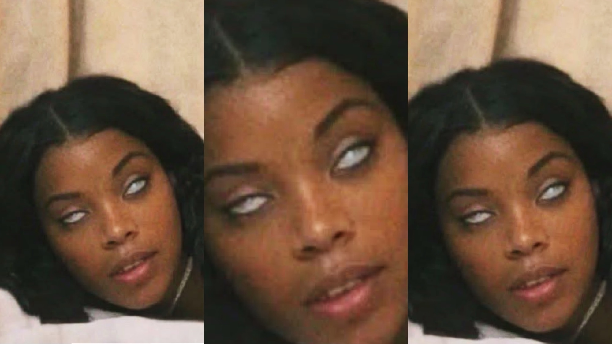 She thought the young boy we’ll be a cool chop but something happened and her eyes started popping