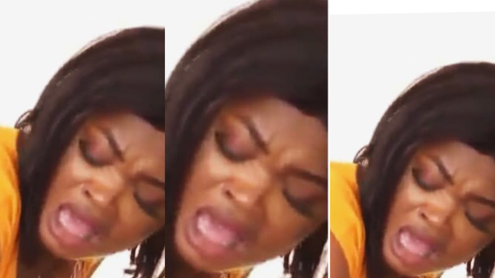 The 6-minutes 37-seconds video of Nigerian big mama