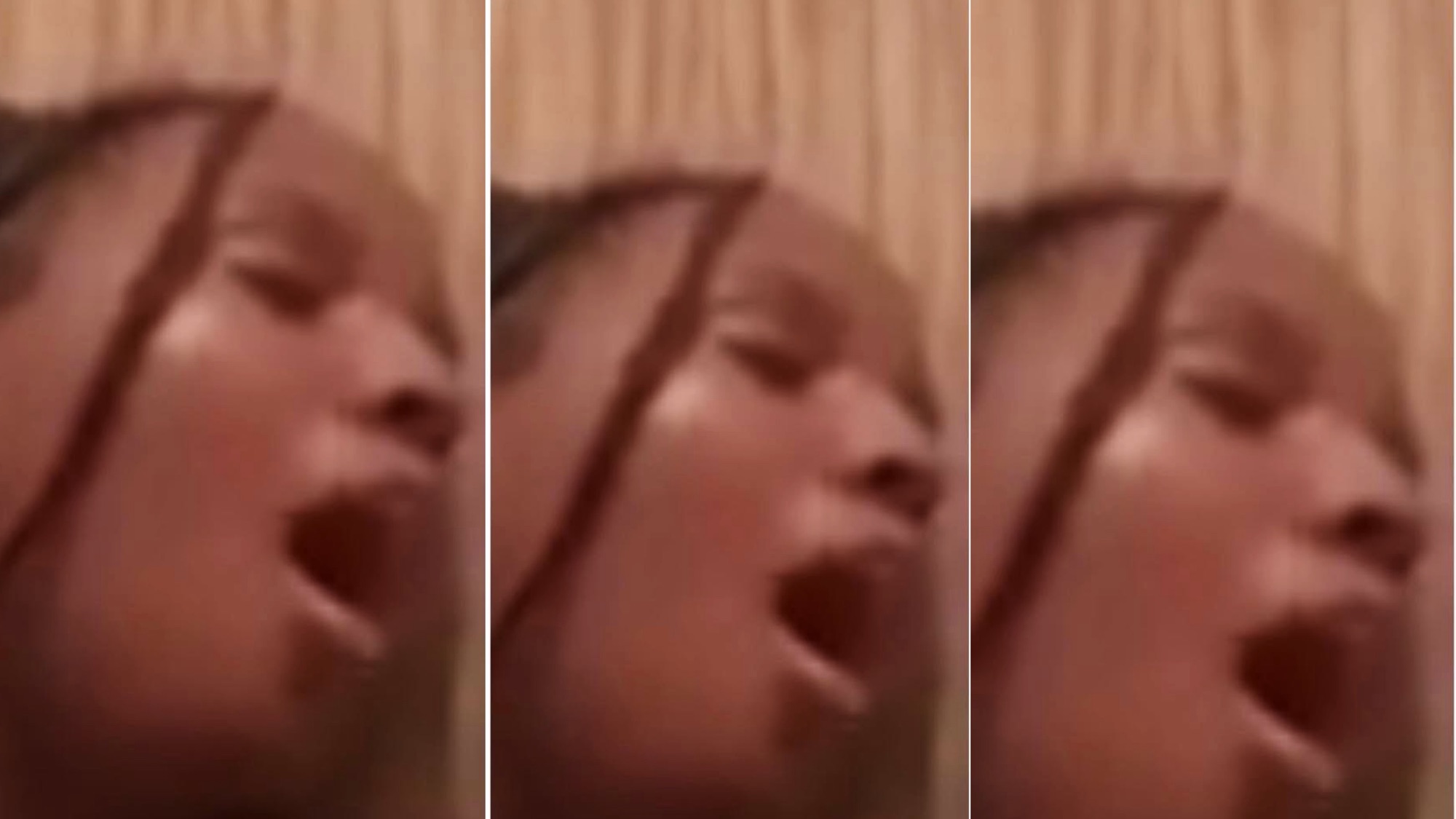 Video of Big mama doing big things with her man